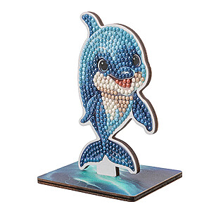 Gyémántszemes kirakó – Delfin