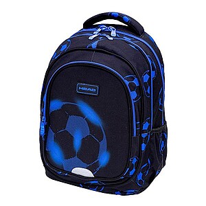 Head focis ergonomikus iskolatáska, hátizsák 39 cm – Blue Neon