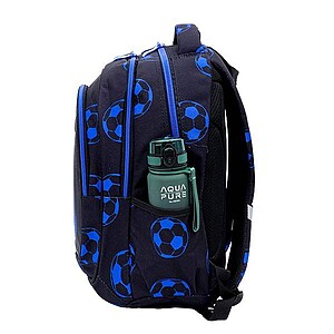 Head focis ergonomikus iskolatáska, hátizsák 39 cm – Blue Neon