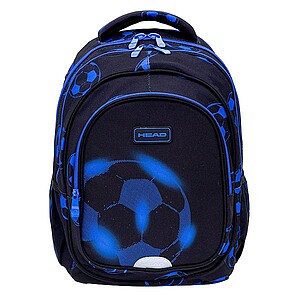 Head focis ergonomikus iskolatáska, hátizsák 39 cm – Blue Neon