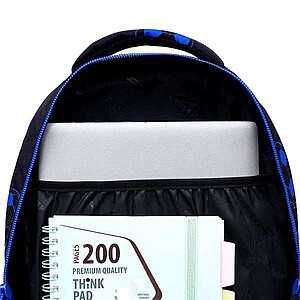 Head focis ergonomikus iskolatáska, hátizsák 39 cm – Blue Neon