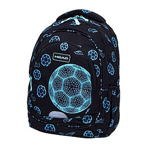 Head focis ergonomikus iskolatáska, hátizsák 39 cm – Football Fan