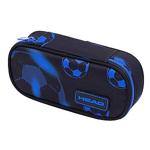 Head focis ovális tolltartó – Blue Neon