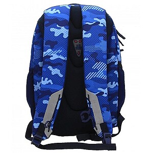 Herlitz ergonomikus iskolatáska hátizsák – Cube Blue Army
