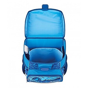 Herlitz Loop Plus cápás iskolatáska szett – Blue Shark