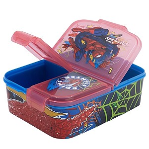 Spiderman több rekeszes uzsonnás doboz – Crime fighter