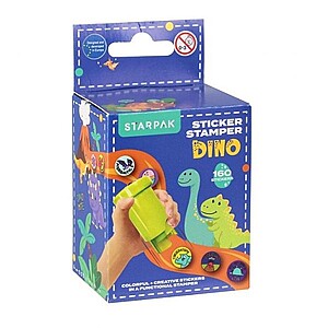 Starpak dínós matrica bélyegző