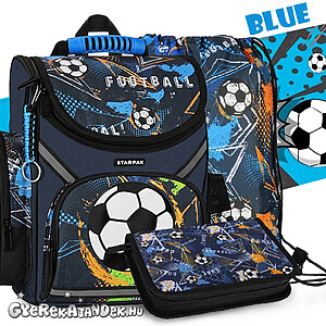 Starpak focis ergonomikus iskolatáska SZETT – Blue