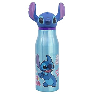Stitch fém kulacs 690ml 3D mintás