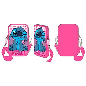 Stitch kis táska, mobiltok – Pink