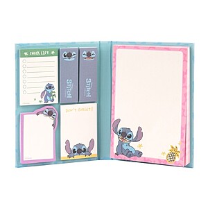 Stitch öntapadós oldaljelölő címke szett jegyzettömbbel – Sticky notes