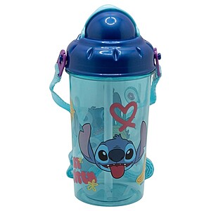 Stitch szívószálas kulacs 465 ml