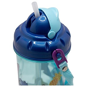 Stitch szívószálas kulacs 465 ml