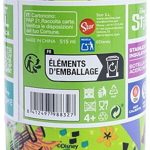 Stitch termosz 515 ml – Green Party