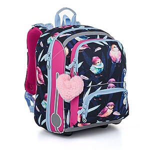 Topgal ergonomikus iskolatáska hátizsák Bebe – Birdie