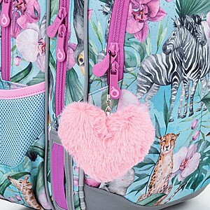 TOPGAL ergonomikus iskolatáska hátizsák ELLY – Zoo