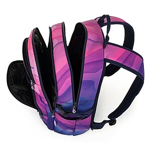Topgal ergonomikus iskolatáska hátizsák VIKI – Purple Veil