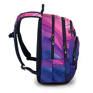 Topgal ergonomikus iskolatáska hátizsák VIKI – Purple Veil