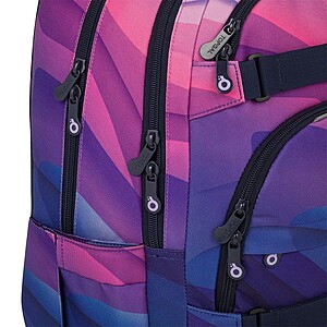 Topgal ergonomikus iskolatáska hátizsák VIKI – Purple Veil