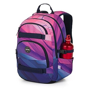 Topgal ergonomikus iskolatáska hátizsák VIKI – Purple Veil