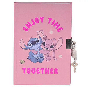 Stitch napló lakattal – Together