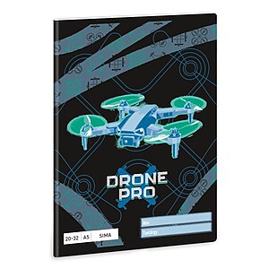 Ars Una A5-ös sima füzet – Drone Pro
