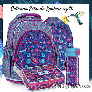 Ars Una Catalina Estrada 4 részes iskolatáska SZETT – Kolibris (AU-F1)