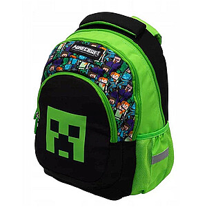 Astra Minecraft ergonomikus iskolatáska, hátizsák 39 cm – Creeper