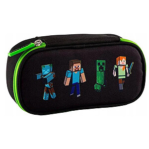 Astra Minecraft ovális tolltartó – Creeper