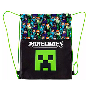 Astra Minecraft iskolatáska, hátizsák 39 cm SZETT – Creeper