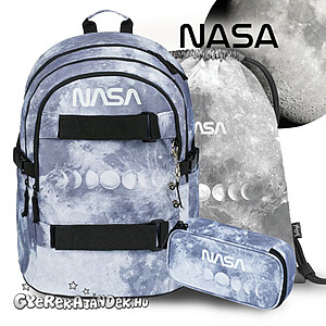 BAAGL iskolatáska, hátizsák SZETT – NASA Grey