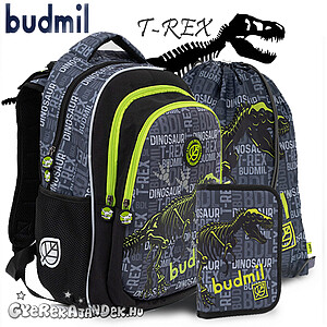 Budmil dínós iskolatáska SZETT – T-Rex