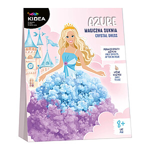 Kidea kristálykészítő kreatív szett – Varázslatos hercegnő ruha Azure