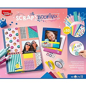 MAPED CREATIV Emlékkönyv készítő kreatív szett 50 db-os