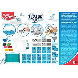 MAPED CREATIV Textur’ Art rajztábla – Kastélyok