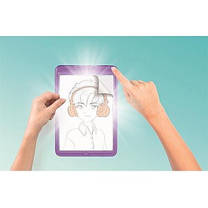 MAPED CREATIV Világító rajztábla készségfejlesztő lapokkal – Manga