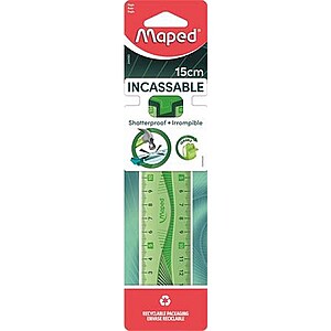Maped Flex hajlítható műanyag vonalzó 15 cm – többféle