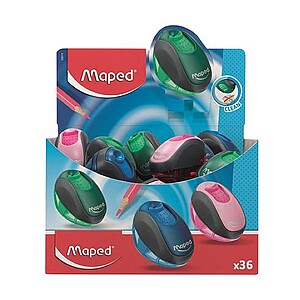 Maped műanyag tartályos hegyező Clean – többféle