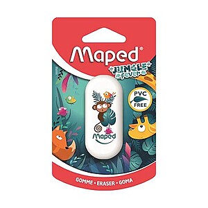 Maped radír 1 db-os Jungle Fever – többféle