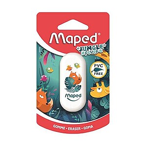 Maped radír 1 db-os Jungle Fever – többféle
