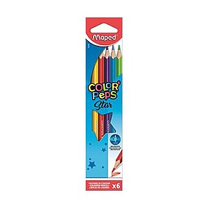 Maped színes ceruza készlet 6 db-os háromszög – Color Peps Star