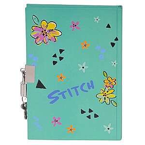 Paso Stitch napló lakattal – Flowers