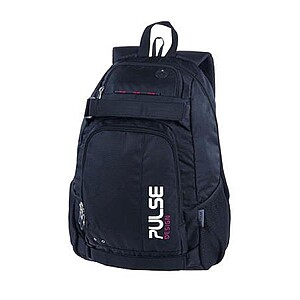 PULSE iskolatáska hátizsák Skate – fekete