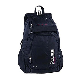 PULSE iskolatáska hátizsák Skate – fekete