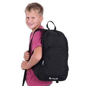 PULSE iskolatáska, hátizsák Solo – Black