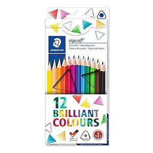 Staedtler Színes ceruza készlet 12 db-os háromszög – Ergo Soft