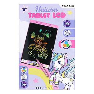Starpak LCD kijelzős rajztábla – unikornisos