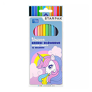 Starpak unikornisos színes ceruza készlet 12 db-os