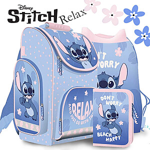 Stitch ergonomikus iskolatáska SZETT – Relax