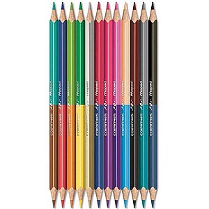 Színes ceruza készlet 12 db-os kétvégű – Color Peps Duo